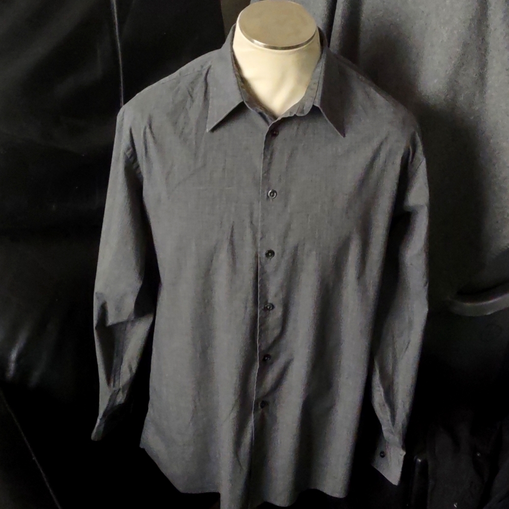 Halogen Grey Dress Shirt